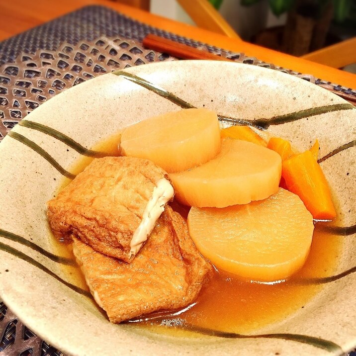 じゅわ〜味しみ!大根と厚揚げの煮物